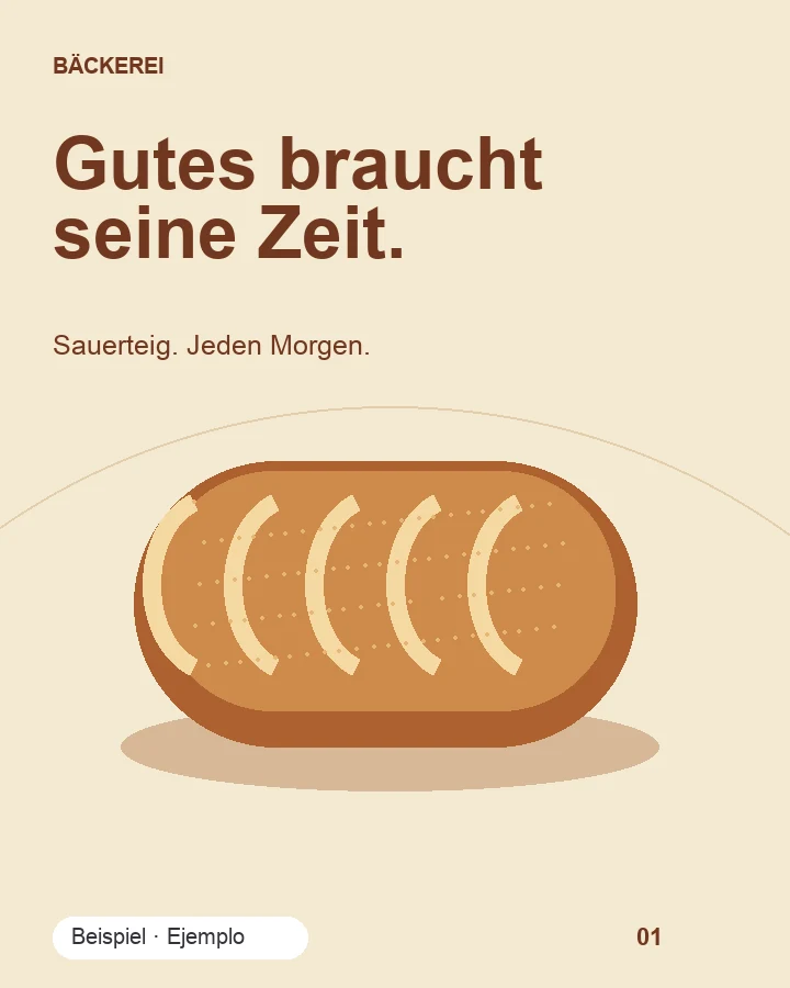 Alltag, der Lust auf mehr macht