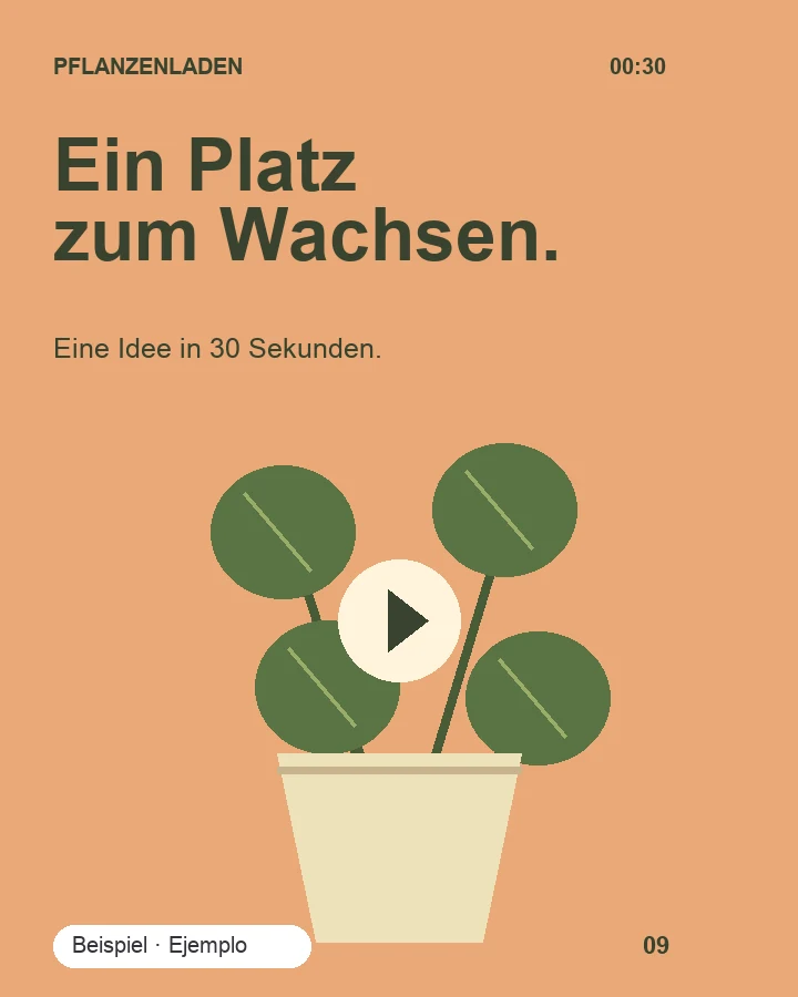 Das Titelbild für dein Ladenvideo