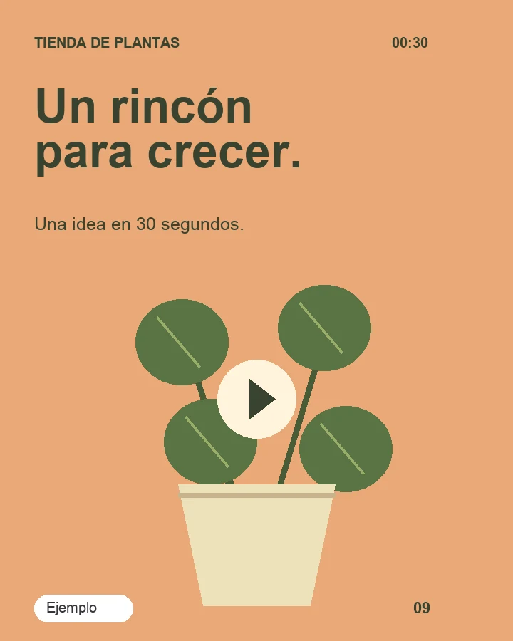 La portada de un vídeo de tu tienda