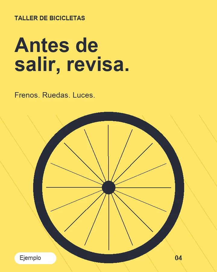 Un recordatorio útil